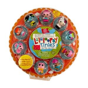 Lalaloopsy Tinies Series 2‎ 10-Pack Miniature Figures Orange Surprise New Sealed